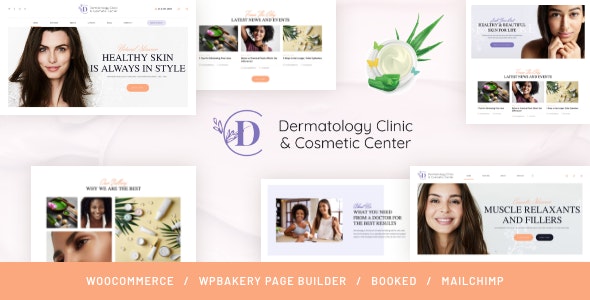 D&C Dermatology Clinic - Cosmetology Center WordPress Theme