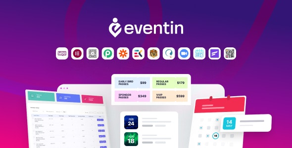 Events Manager - Tickets Selling Plugin for WooCommerce Eventin Pro