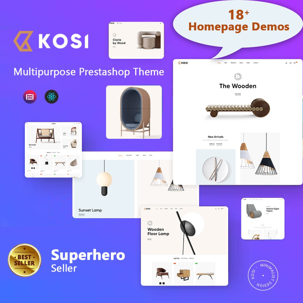 Kosi Elementor - Home Garden - Furniture