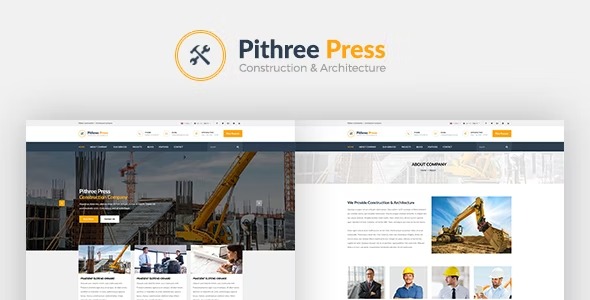 Pithree - Construction - Building WordPress Theme