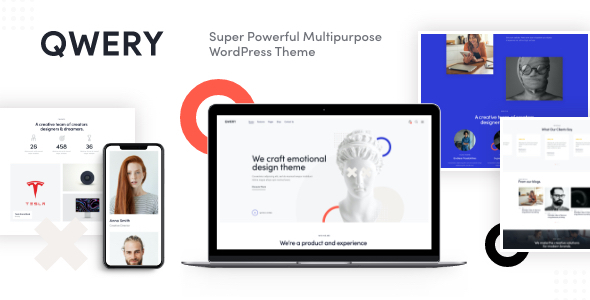 Qwery Theme - Multi-Purpose Business WordPress Theme + RTL