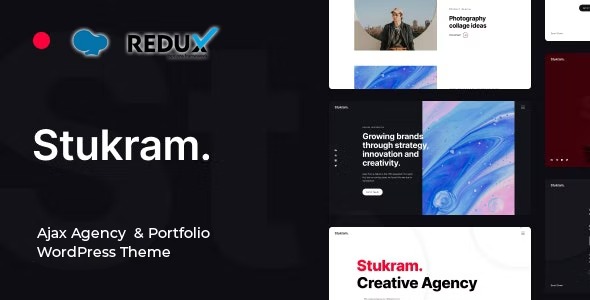 Stukram - AJAX Agency - Portfolio Template