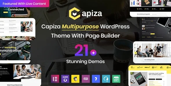 Capiza Multipurpose Business - Agency WordPress Theme