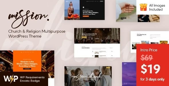 Mission Church - Religion Multipurpose WordPress Theme