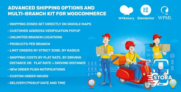 Stora - Advanced Shipping Options - Multi-Branch Kit for WooCommerce