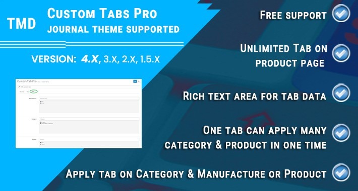 TMD Custom Tab Pro
