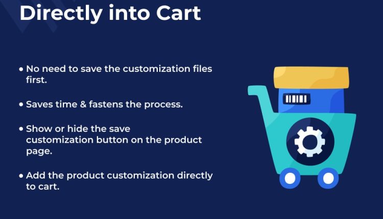 Add Product with Customization Directly into Cart [Webkul]