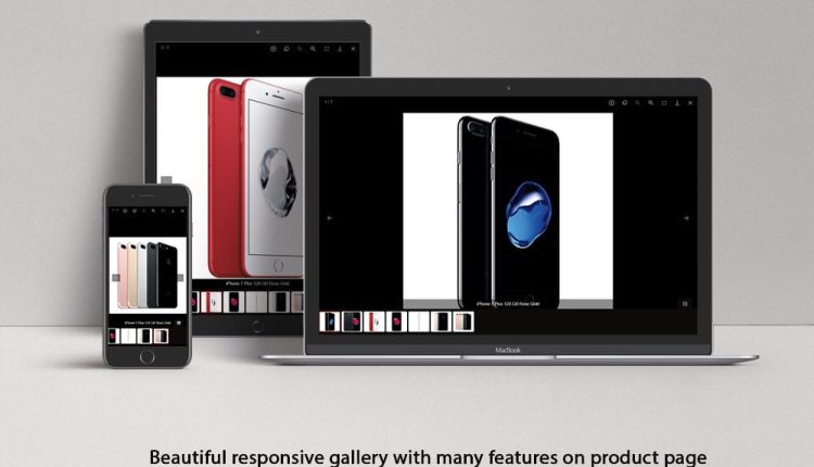 Amazing gallery: responsive images gallery + Zoom