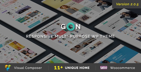 Gon - Responsive Multi-Purpose WordPress Theme