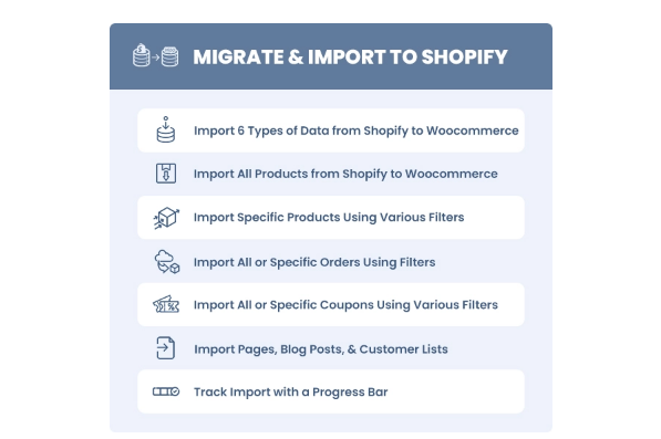 Migrate / Import from Shopify to WooCommerce FME Addons