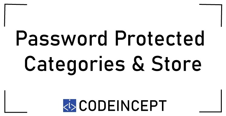 Password Protected Categories - Store