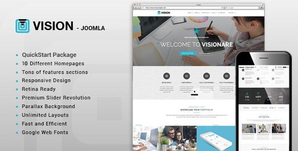 Vision - Yootheme Joomla Quickstart