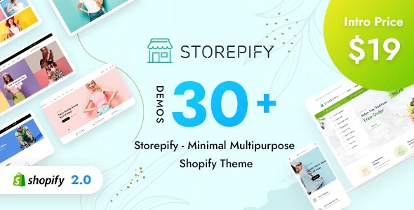 Storepify November - Minimal Multipurpose Shopify Theme
