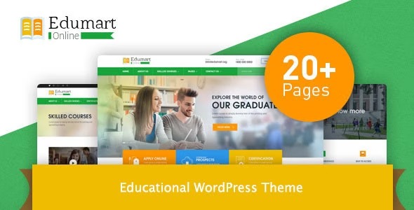 Edumart - Education WordPress Theme