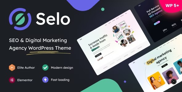 Selo - SEO - Digital Marketing Agency WordPress Theme