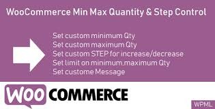 WooCommerce Min Max Quantity - Step Control