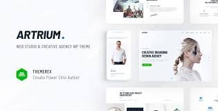 Artrium Creative Agency - Web Studio WordPress Theme