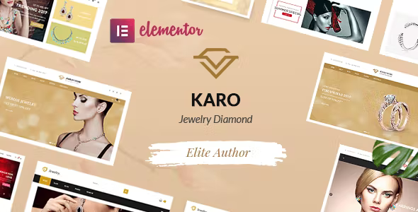 Karo - Jewelry Diamond WooCommerce WordPress Theme