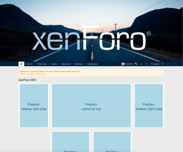 XenForo [cXF] Widget Homepage