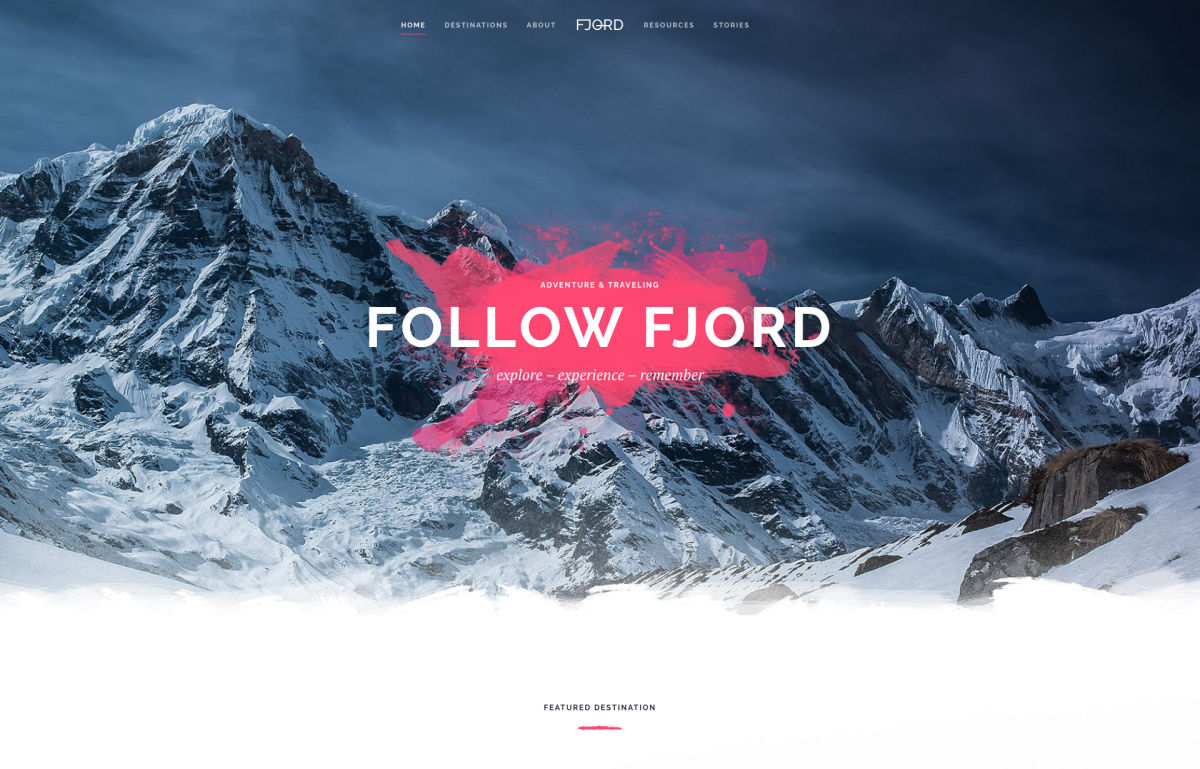 YOOtheme Fjord WordPress Theme