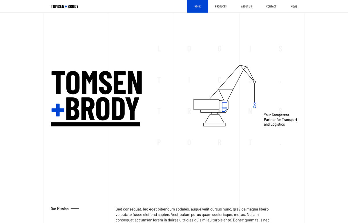 YOOtheme Tomsen Brody WordPress Theme