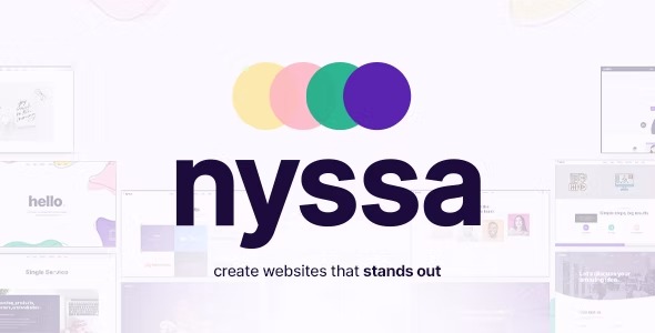 Nyssa - One - Multi Page Multipurpose WordPress theme