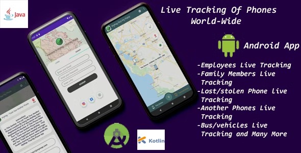 Phone Tracker - RealTime GPS Live Tracking of Phones