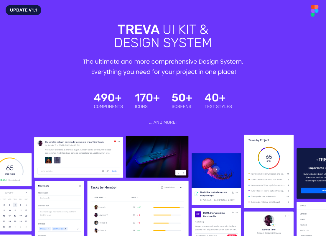 TREVA UI Kit - Design System