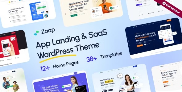 Zaap - SaaS - App WordPress Theme