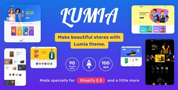 Lumia Multipurpose Shopify Themes OS - Multilanguage - RTL Support
