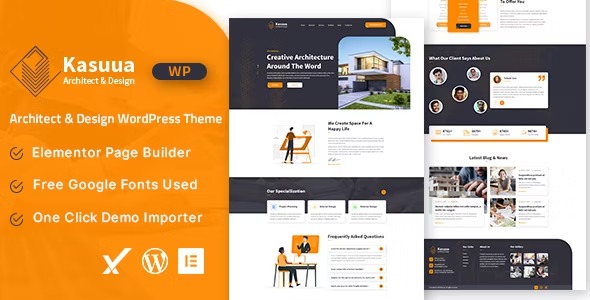 Kasuua - Architect - Design WordPress Theme