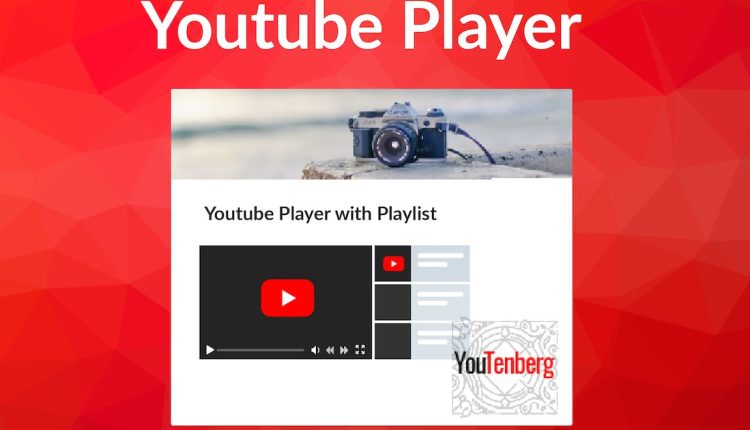 Youtenberg - Gutenberg YouTube Player with Playlist