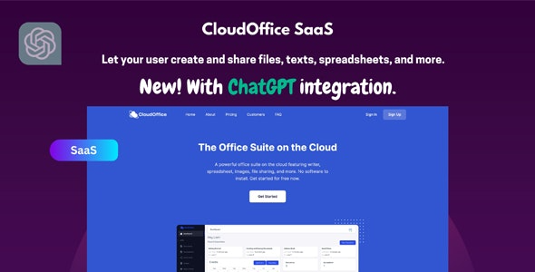 CloudOffice SaaS - Office Apps - Productivity