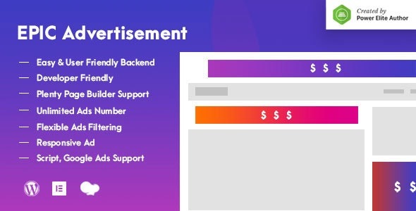 Epic Advertisement WordPress Plugin - Add Ons for Elementor - WPBakery Page Builder