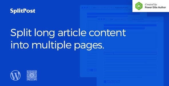 Epic Split Post Post Content Splitter as Slider / Smart List with Ajax Pagination WordPress Plugin
