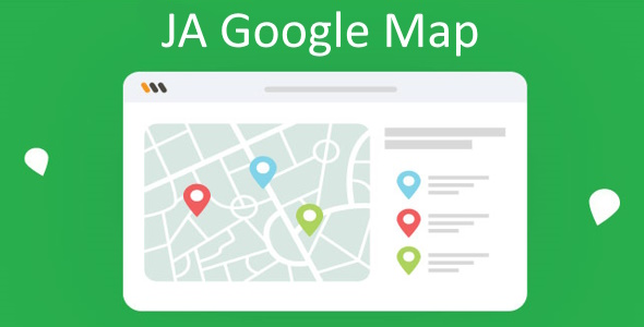 JA Google Map Plugin Joomla Plugin