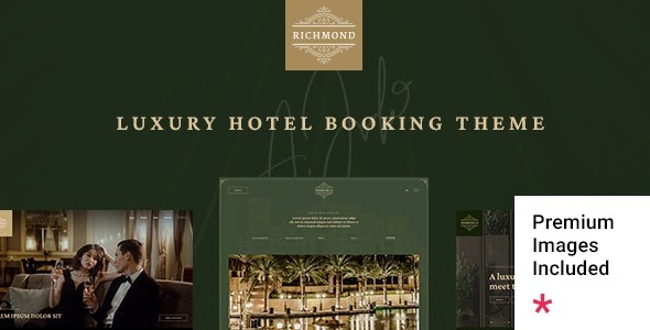 RichmondLuxury Hotel Booking Theme