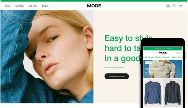 Shopify Mode Theme
