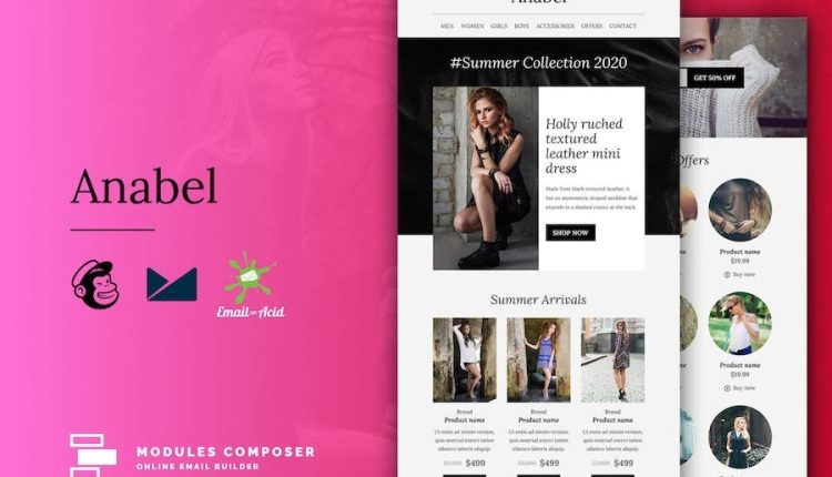 Anabel - E-commerce Responsive Email Template
