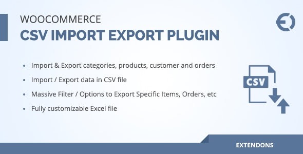 Woocommerce csv import Export Plugin Orders