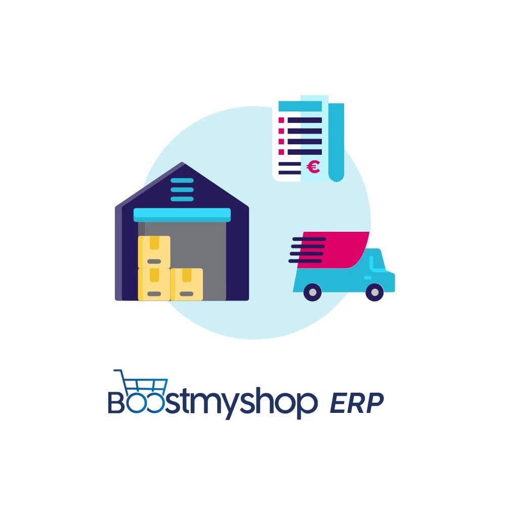 Prestashop Boostmyshop ERP - Purchase Order management Module