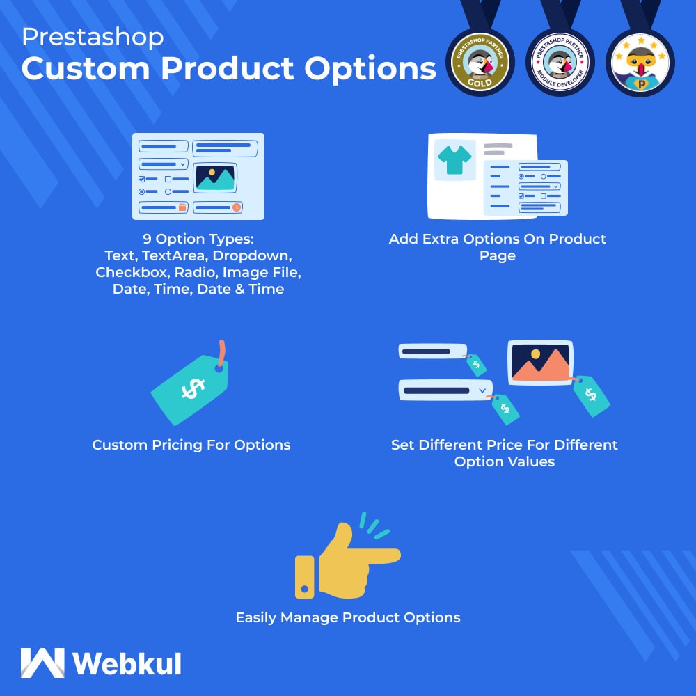 Prestashop Custom Product Options | Add Extra Fields to Product Module