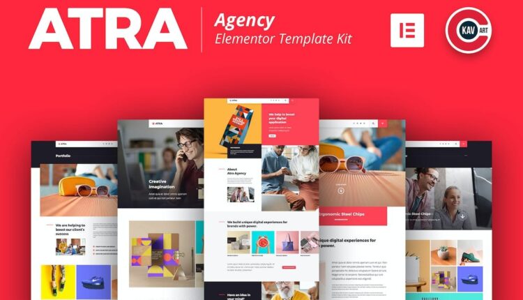 Atra - Creative Agency Elementor Template Kit