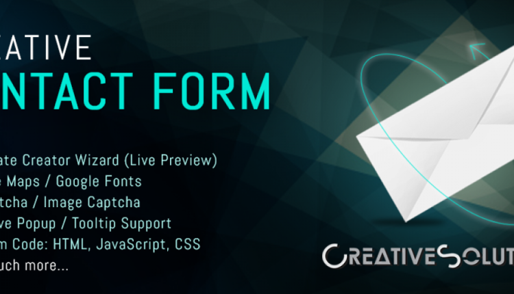 Creative Contact Form Business