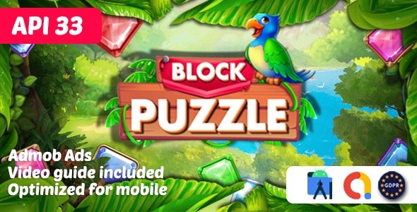 Block Puzzle (banner+inter+Rewarded Video)