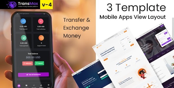 TRANS MAX Online Money Transfer Platform