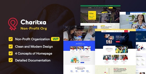 Charitxa Multipurpose Nonprofit WordPress Theme