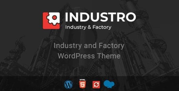 Industro Industry - Factory WordPress Theme