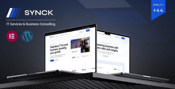 Synck – Business – IT Solution WordPress - Synck - Business - IT Solution WordPress v1.2.0 by Themeforest Nulled Free Download