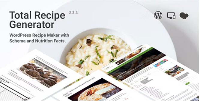 Total Recipe Generator WordPress Recipe Maker with Schema and Nutrition Facts (Elementor addon) - Total Recipe Generator for WPBakery Page Builder v2.6.0 by Codecanyon Nulled Free Download